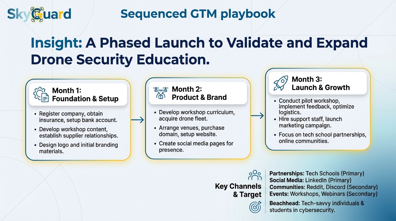 Sequenced GTM playbook - SkyGuard