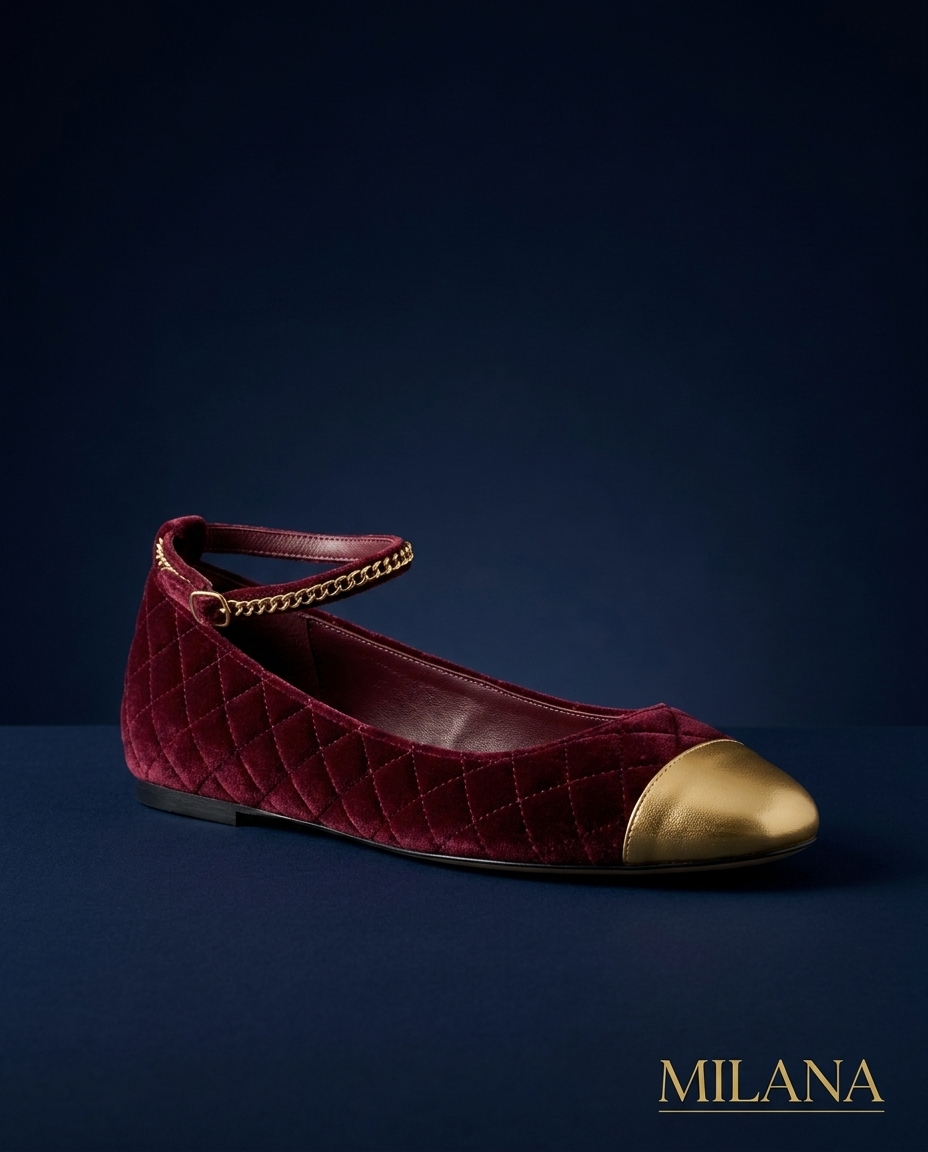 MILANA Quilted Ballet Flat — MILANA shoe